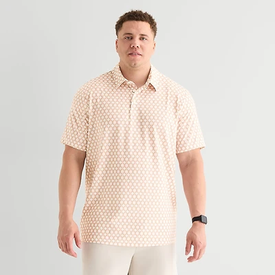 Stylus Big and Tall Mens Regular Fit Short Sleeve Polo Shirt