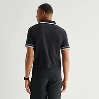 Stylus Mens Regular Fit Short Sleeve Polo Shirt