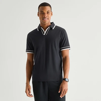 Stylus Mens Regular Fit Short Sleeve Polo Shirt