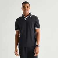 Stylus Mens Regular Fit Short Sleeve Polo Shirt