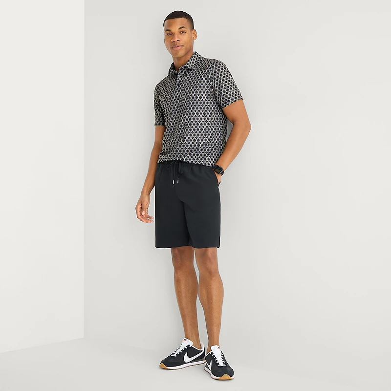 Stylus Mens Fitted Short Sleeve Polo Shirt