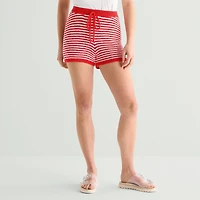 Forever 21 Womens High Rise Juniors Pull-On Short