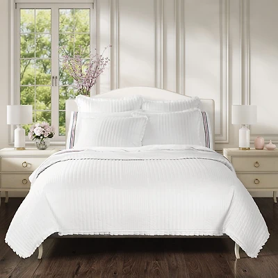 Queen Street Selma 3-pc. Embellished Quilt Set