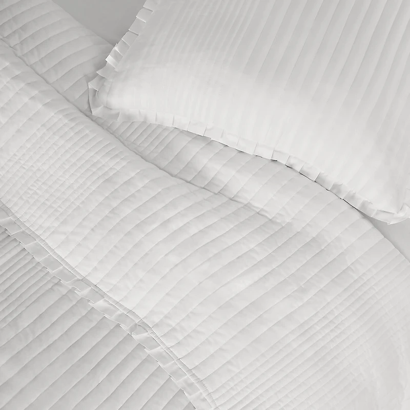 Queen Street Selma 3-pc. Embellished Quilt Set