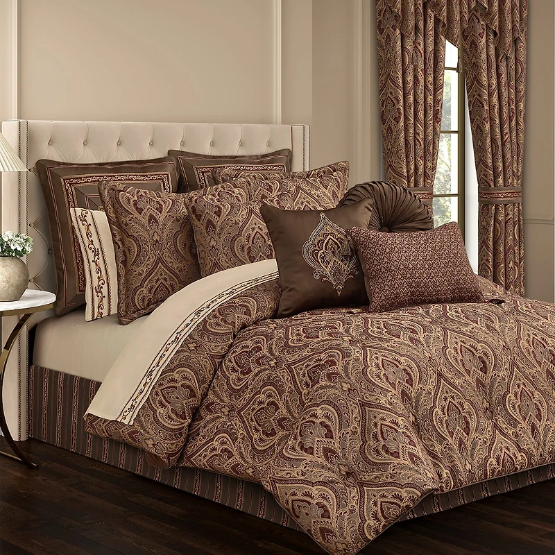 Five Queens Court Octavia 4-pc. Embellished Comforter Set