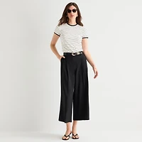 Worthington Womens Cropped Everyday Pant
