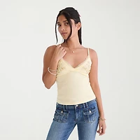 AEROPOSTALE Womens Juniors V Neck Sleeveless Camisole