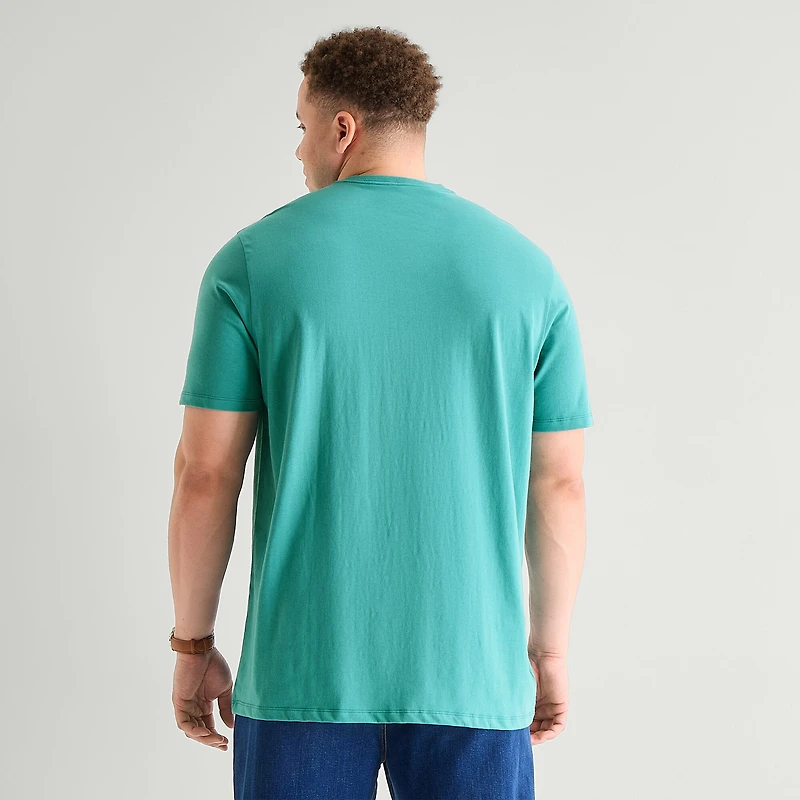 St. John's Bay Super Soft Mens Crew Neck Short Sleeve Quick Dry Big and Tall T-Shirt