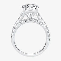 Signature By Modern Bride (H-I / Si1-Si2) Womens 5 CT. T.W. Lab Grown White Diamond 14K Gold Round Bridal Set