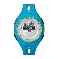 Timex Womens Chronograph Multi-Function Digital Blue Strap Watch Tw5k87600f5