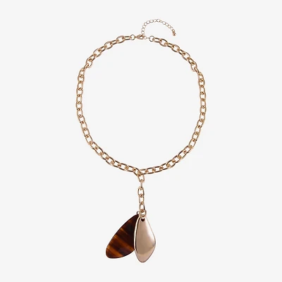 Mixit Womens 18 Inch Y Necklace