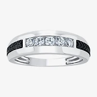 G / Si2) Mens 1/2 CT. T.W. Lab Grown White Diamond 10K Gold Wedding Engagement Ring