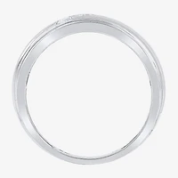 (G / Si2) Mens 1/2 CT. T.W. Lab Grown White Diamond 10K Gold Wedding Engagement Ring