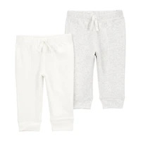 Carter's Baby Unisex Straight Regular Fit Pull-On Pant
