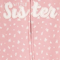 Carter's Little Sister Baby Girls Floral Sleep and Play