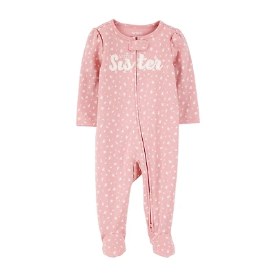 Carter's Little Sister Baby Girls Floral Sleep and Play