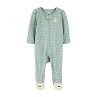 Carter's Bear Baby Girls Dots Sleep and Play