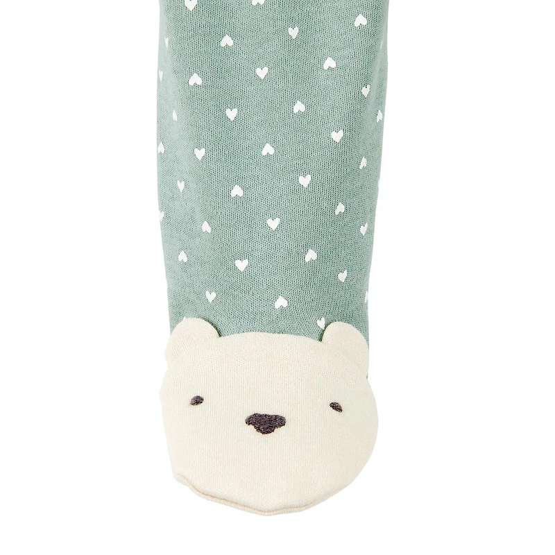 Carter's Bear Baby Girls Dots Sleep and Play