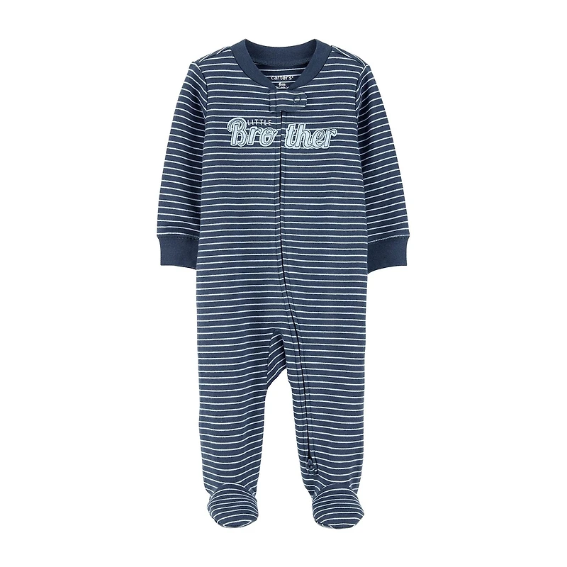 Carter's Little Brother Baby Boys Striped Sleep and Play