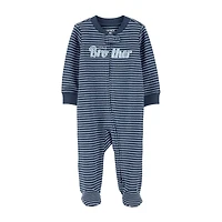 Carter's Little Brother Baby Boys Striped Sleep and Play