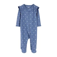 Carter's Baby Girls Floral Sleep and Play