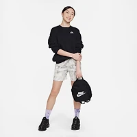 Nike Club Big Kid Girls Crew Neck Fleece Long Sleeve Sweatshirt