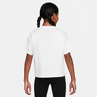 Nike Big Kid Girls Crew Neck Short Sleeve Regular Fit Graphic T-Shirt
