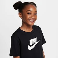 Nike Big Kid Girls Crew Neck Short Sleeve Regular Fit Graphic T-Shirt