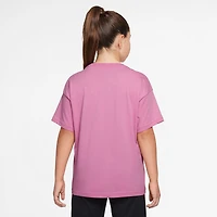 Nike Big Kid Girls Crew Neck Short Sleeve Regular Fit Graphic T-Shirt