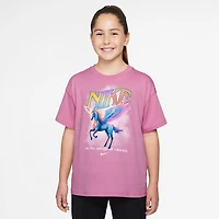 Nike Big Kid Girls Crew Neck Short Sleeve Regular Fit Graphic T-Shirt