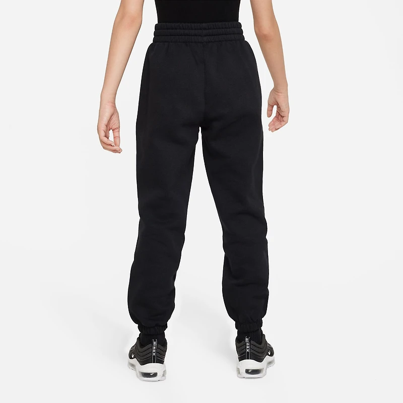 Nike Club Big Kid Girls Cuffed Loose Fit Fleece Jogger Pant