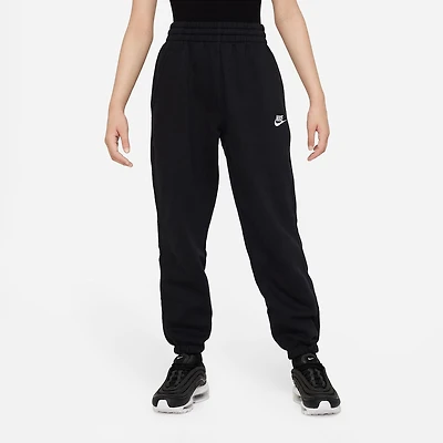 Nike Club Big Kid Girls Cuffed Loose Fit Fleece Jogger Pant