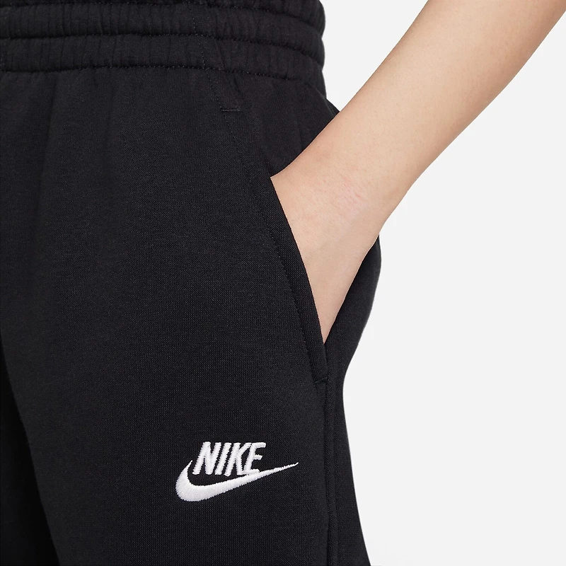 Nike Club Big Kid Girls Cuffed Loose Fit Fleece Jogger Pant