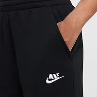 Nike Club Big Kid Girls Wide Leg Regular Fit Fleece Pull-On Pant
