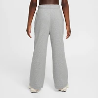 Nike Club Big Kid Girls Wide Leg Regular Fit Fleece Pull-On Pant