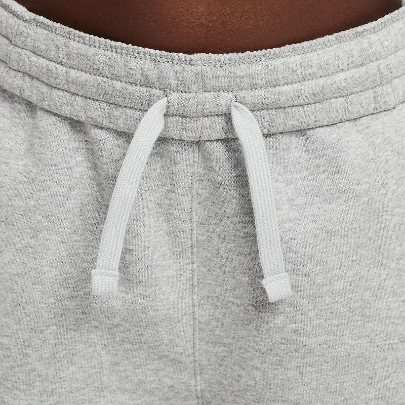 Nike Club Big Kid Girls Wide Leg Regular Fit Fleece Pull-On Pant