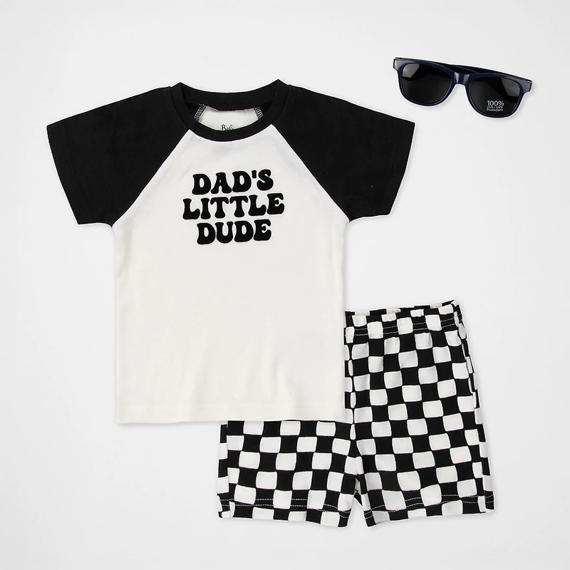 Baby Essentials Boys 3-pc. Short Set