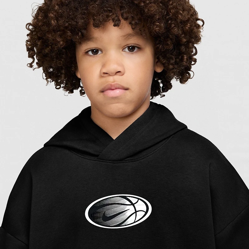 Nike Big Kid Unisex Long Sleeve Fleece Active Hoodie