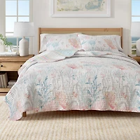 Linery Coastal Reversible Quilt Set