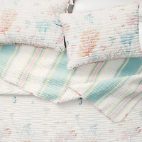 Linery Coastal Reversible Quilt Set