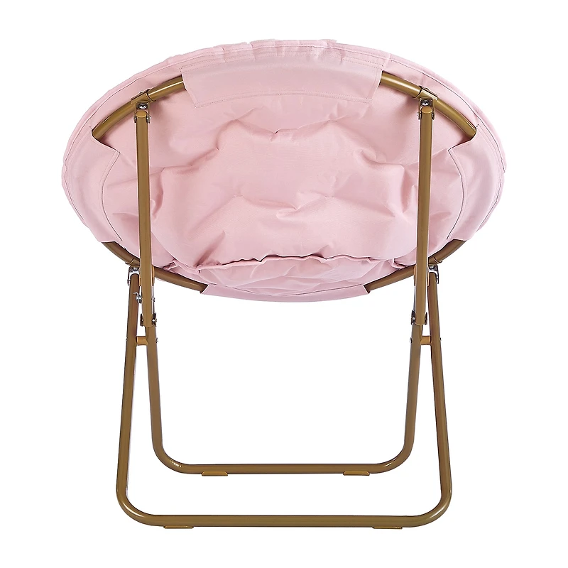 AEROPOSTALE Faux Fur Bow Saucer Papasan Chair