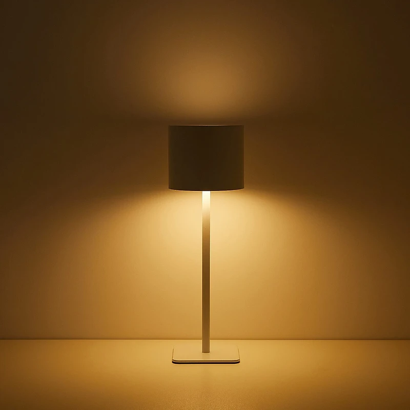 AEROPOSTALE White Stainless Steel Table Lamp