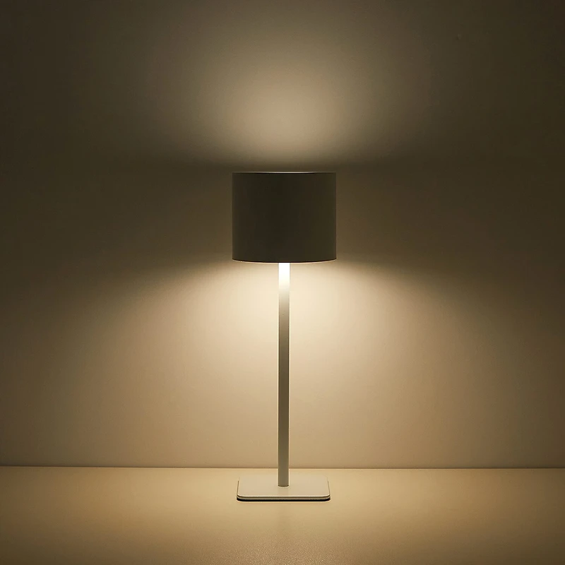 AEROPOSTALE White Stainless Steel Table Lamp