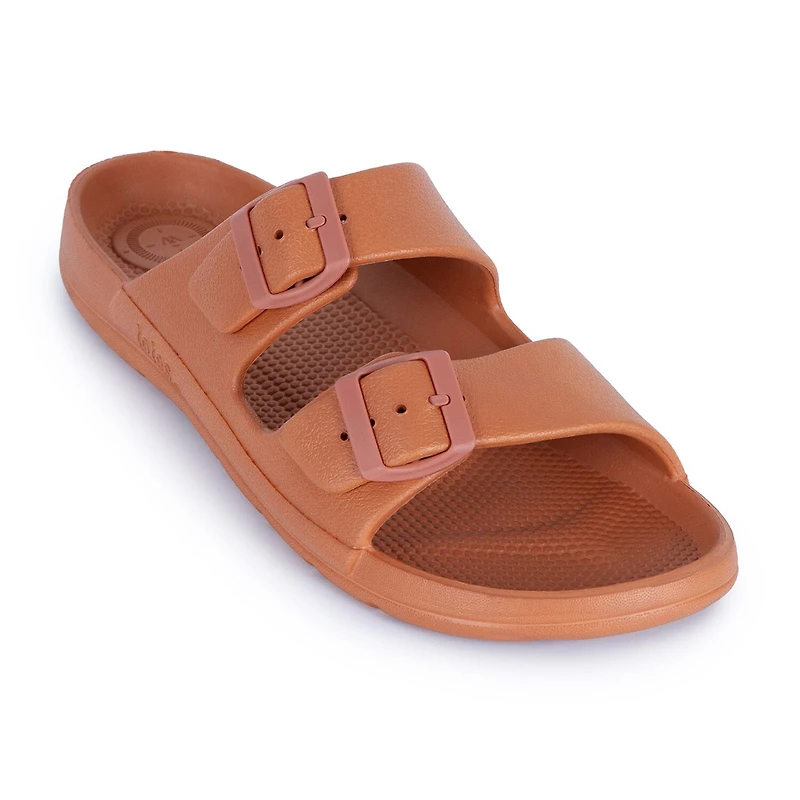 Totes Womens Slide Sandals