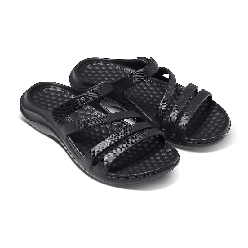 joybees® Womens Graphic Lakeshore Slide Sandals
