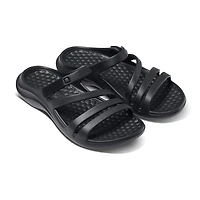 joybees® Womens Graphic Lakeshore Slide Sandals