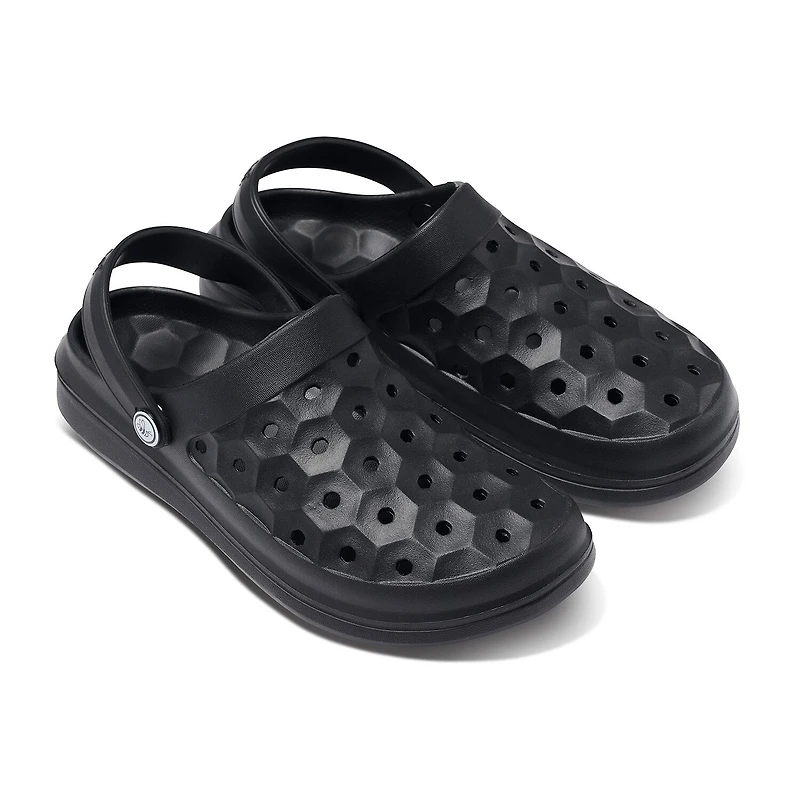 joybees® Solid Varsity Lined Womens Round Closed Toe Clogs