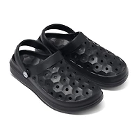 joybees® Solid Varsity Lined Womens Round Closed Toe Clogs