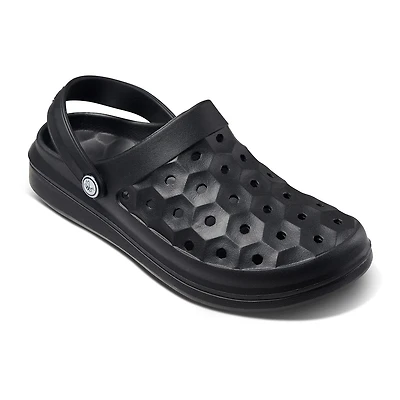joybees® Solid Varsity Lined Womens Round Closed Toe Clogs