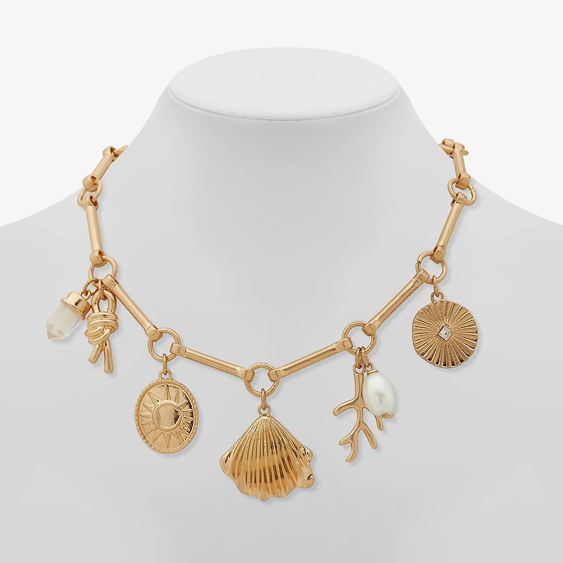 a.n.a Womens 17 Inch Collar Necklace